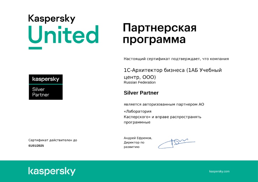 Kaspersky Silver Partner